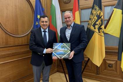 Встъпително посещение на генералния консул на Република България в Мюнхен в гр. Хайделберг